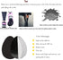 Non-Slip Shoe Pads, Adhesive Sole Protectors for High Heels, Anti-Slip Shoe Grips (Black, 4 Pairs)