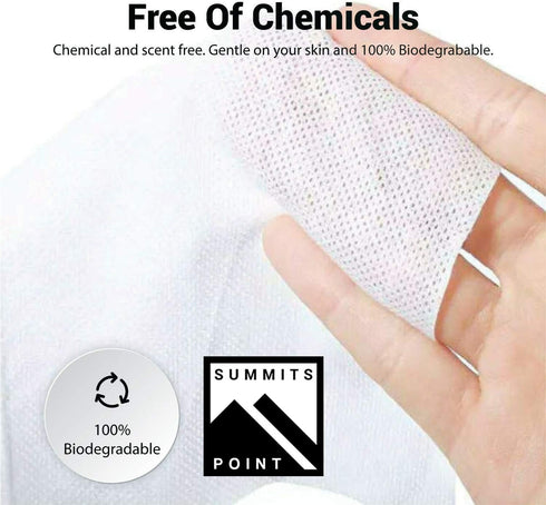 Summits Point 500 Pack PCS Compressed Magic Towel, Napkin Tissue, Camping wipes, coin tissue, Disposable Just add