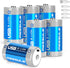 messule Rechargeable Lithium D Batteries with 4 in 1 USB-C Charge Cable,6 Pack