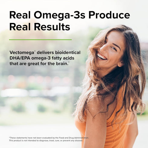 Terry Naturally Vectomega - 60 Tablets of Omega-3 from Salmon, Non-GMO, Gluten Free, EPA & DHA - 60 Servings