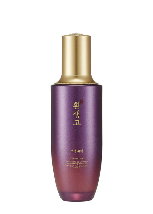 The Face Shop Yehwadam Hwansaenggo Ultimate Rejuvenating Emulsion | Premium Anti-Aging Emulsion, 13.09 Fl Oz