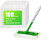 YHOVID Heavy Duty Dry Sweeping Cloths Compatible with Sweeper Mop, Microfiber Duster Mop