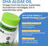 Risabou 400 60 3 1 Algal Oil DHA mg with ARA and SA, Softgels Algae Oil - DHA Omega Supplement, Softgel per Serving