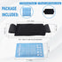 Ice Packs for Injuries Reusable, Soft Gel Hot and Cold Therapy Packs, Adjustable Wrap for Pain Relief (3-Piece Set)