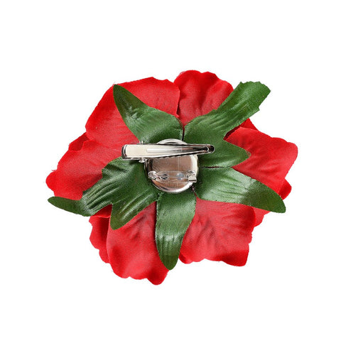 inSowni 16 Pack Big Rose Flower Hair Clips, Brooch Pins Accessories for Women and Girls, 16PCS S1