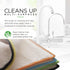 Whiffkitch Dishcloths & Towels for Kitchen, 9x9 Inches, Multi Color, 6 Pack, Durable Non-Scratch