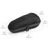 Linkidea Electric Razor Bag for Travel, Portable Electric Shaver Protective Storage Box, Electric Shaving Accessories Storage Case Compatible with ARC5, Brau Series 3, Brau Series 4(Black)