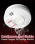 9V Batteries Carbon - 9 Volt Battery for Smoke Detector, Long-Lasting, 12 Pack