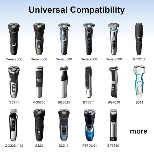 Philips Power Cord HQ8505 Charger, Compatible with Norelco Series 2000, 7000, 9000, 3000, 5000 Shaver, 15V Charging
