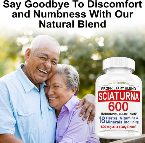 Sciatica Nerve Cream - Maximum Strength Comfort Cream for Feet, Hands, Legs, Back - 4 Oz