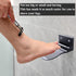 RAIKEDR Shower Foot Rest, Shaving & Washing Foot Rest, Heavy Duty Aluminum Alloy Shaving Shelf Fold-Up for Shaving Legs