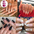 TailaiMei 1752 Pieces French Manicure Nail Art Stickers, Self-Adhesive Nail Tips Guides for DIY Decoration