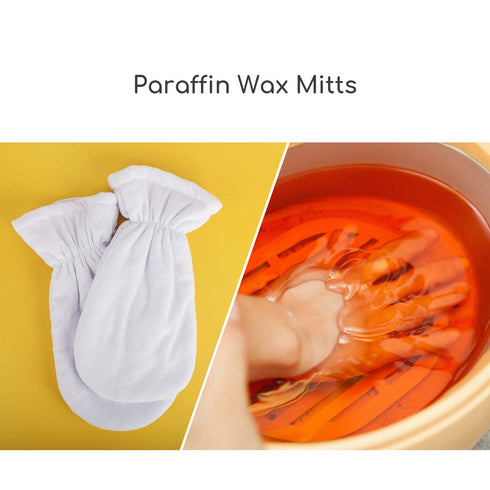 Paraffin Wax Mittens, Segbeauty Larger Thicker Heated Hand SPA Mittens for Women, Gloves for Hot Wax Therapy