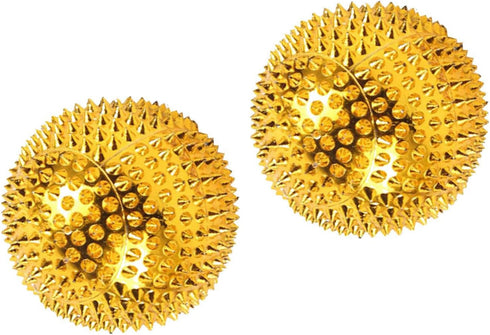 Kavolet 2pcs (56mm #G2) Massager Ball Acupressure Active Massager Spiky Hard Massager for Hand Foot Neck Back Shoulder