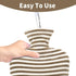 Hot Water Bottle with Soft Cover, 2L for Menstrual Cramps and Pain Relief, Gray