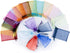 Volanic 100PCS 4X6 Inch Sheer Drawstring Organza Bags, Jewelry Party Wedding Favor Candy Bag, 20 Color Mix