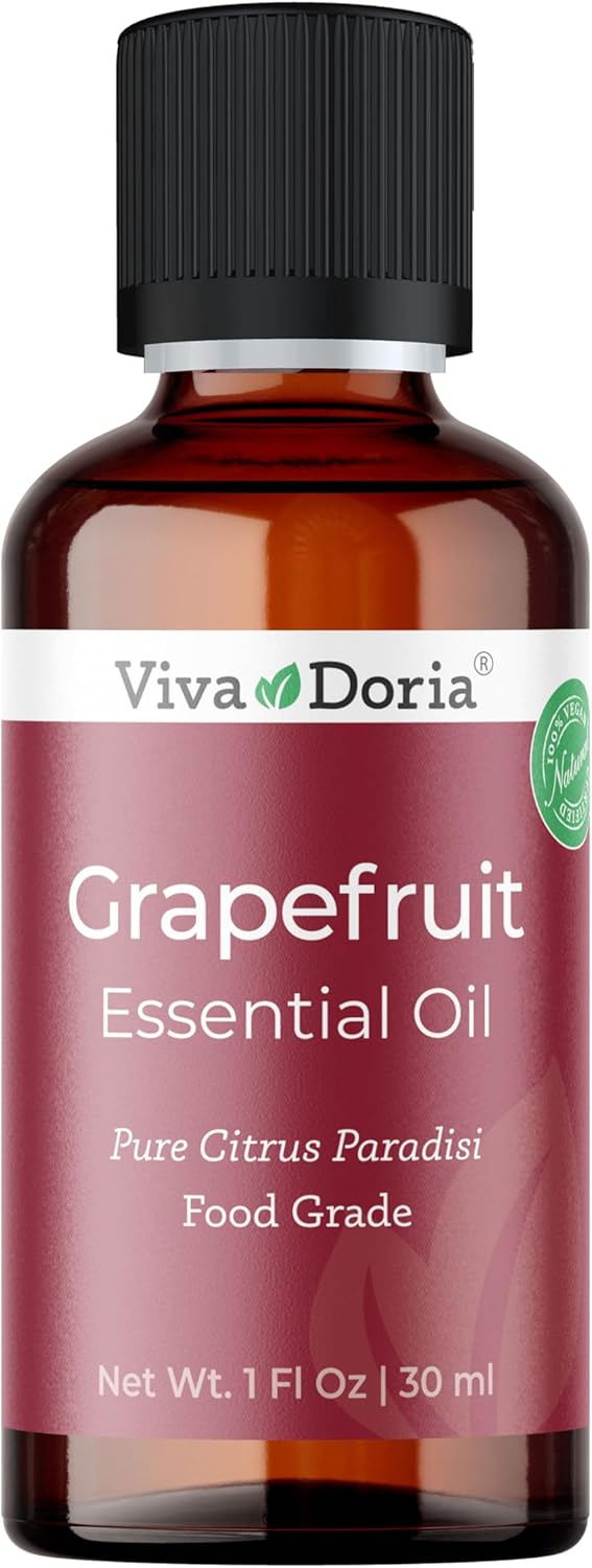 Viva Doria Grapefruit Essential Oil - 100% Pure Natural Undiluted for Aromatherapy | Food Grade, 30 mL