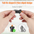 2 Packs Pill Keychain, Waterproof Pill Holder, Portable Aluminum Alloy Container for Outdoor Travel, Small Pocket Pill