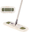 Eyliden Dust Mop with 2 Reusable Washable Pads, Height Adjustable Handle for Wet & Dry Floor Cleaning