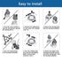 SH70 Replacement Head Blades for Norelco Series 7000 Electric Shavers, SH71 for Philips Series S7000 Models