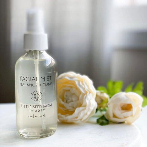 Little Seed Farm Balancing Facial Mist & Toner - Witch Hazel Toner, 4 fl oz