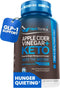 Herbtonics Apple Cider Vinegar with Keto BHB Salts, GLP-1 Support Supplement, 120 Keto ACV Capsules