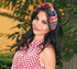 HEIDKRUEGER Knot Headband Mexican embroidered Fiesta Headband Colorful Rhinestone Hairband Mexican Party Hair Accessories (Cinco de Mayo 2)