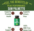 Peak Performance Saw Palmetto Capsules for Men and Women, 1000mg All Natural DHT Blocker Supplement