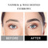 Double Ended Eyebrow Pencil, Waterproof Natural Brow Enhancing Pen, Long Lasting Eye Makeup, Black, Pack of 1