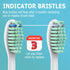 Replacement Toothbrush Heads Compatible with Philips Sonicare E-Series, Multi-Color Rings (6 Packs)