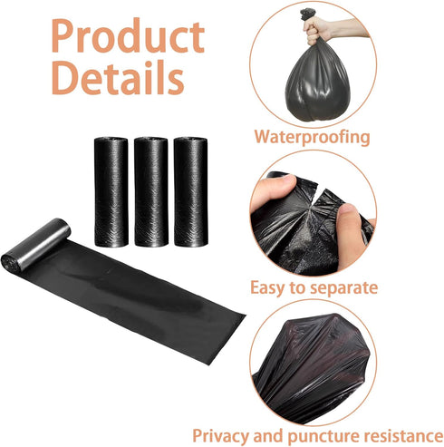 200 PCS Sanitary Napkin Disposal Bags, Small Trash Bags for Bathroom, Feminine Hygiene Disposal Liners