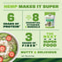 Manitoba Harvest Organic Hemp & Supergreens Powder, 7.5 oz – Green Superfood Powder with 6g of Protein, 3g of Fiber per serving – Vegan, Non-GMO Project Verified - 8 Essential Vitamins & Minerals