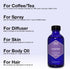 Lavender Essential Oil 4 OZ, Food Grade, 100% Pure Lavender Oil for Drinks, Skin, Hair by Zongle Therapeutics