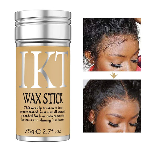 SOVONCARE Hair Wax Stick for Wigs, 2.7 Oz Non-greasy Edge Control Pomade Stick, Long Lasting Temporary Styling (Pack of