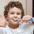 Gerrii 100 Pcs Kids Toothbrush Bulk with Soft Lovely Little Kangaroo Design, Individually Wrapped with Covers & Suction