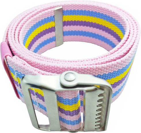 LAMBOX Gait Belt-Walking Transfer Belt with Belt Loop Holder for Seniors, Caregiver, Nurse, Therapist