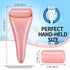 Teenitor Pink Ice Roller for Face, Eye Roller for Puffy Eyes, Facial Roller Spa Self Care Tools for Women