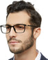 MARE AZZURO Men's Stylish Reading Glasses, Classic Rectangle Readers +275