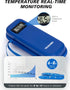 YOUSHARES Insulin Cooler Travel Case with Temperature Display, Refrigerated Medicine Case with 2 TSA Approved Ice
