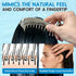 Metal Scalp Massage Tool Gua Sha Facial Tools, Portable Massage Comb for Scalp, Neck, Shoulders, Legs & Arms Handheld