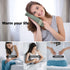 Hot Water Bottle with Soft Cover, 2L Large PVC Hot Water Bag, Refreezable Hot Cold Pack for Pain Relief