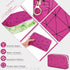 Likesing Tampon Holder for Purse, Leather Period Bag Sanitary Napkin Storage Bag for Girls Womens, Portable Feminine