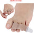8 Pieces Toe Splint Wraps, Non Slip Hammer Toe Straightener for Broken, Crooked, Overlapped Toes - Women and Men
