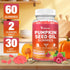 Yikecao 2 Pack Gummies, 120 Count Pumpkin Seed Oil Pumpkin Seed Oil Supplement with Saw Palmetto for Hair Growth