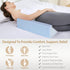 Wedge Pillow for Side Sleeping, Memory Foam Back Pillow Positioners for Side Sleeper, Preventing Bedsores, After