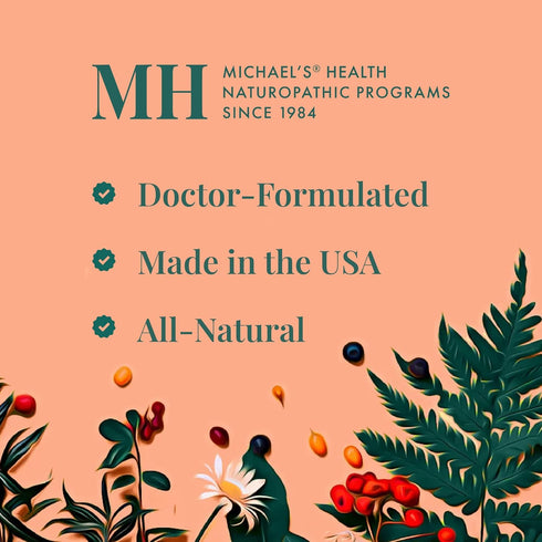 MICHAEL'S Health Naturopathic Programs Children’s Chewables, 60 Vegetarian Wafers, Fruit Punch Flavor