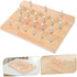 Wooden Finger Strengthening Pegboard for Enhanced Hand Flexibility - KOMBIUDA