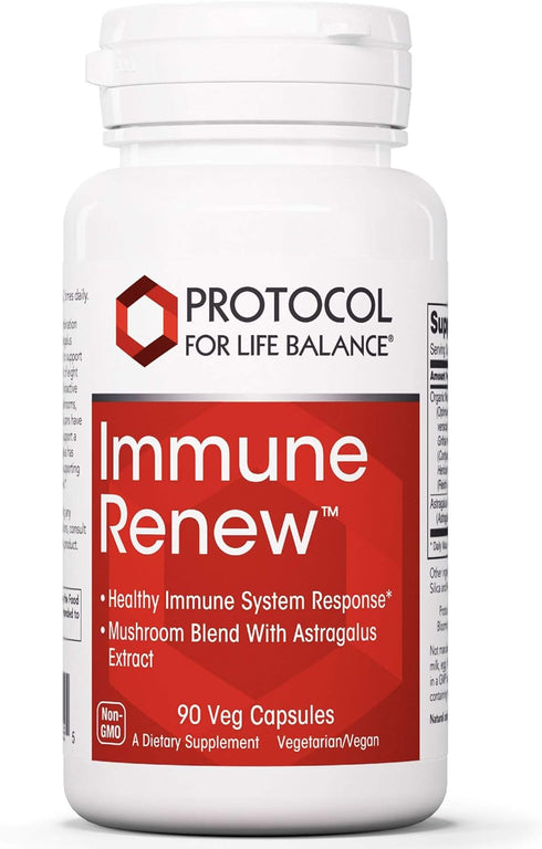 Protocol Mycel Immune Plus - 90 Veg Caps Immune Support Mushroom Supplement - 8 Mushrooms