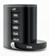 Weekly Pill Organizer (Twice-A-Day), Portable 7 Day Pill Box Case with AM/PM Compartments for Supplements