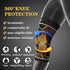 Men(2 Pack), Copper Knee Braces with Strap for Knee Pain Women and Knee Compression Sleeve for Arthritis, ACL, Meniscus
